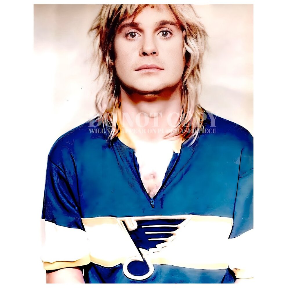 Ozzy Osbourne Mugshot Photograph 11 X 14 | RARE 1984 Mug Shot Photo | Poster Art